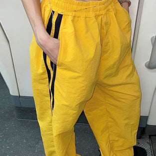 Striped Loose Fit Casual Pants