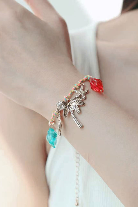 Tropical Charm Beaded Bracelet