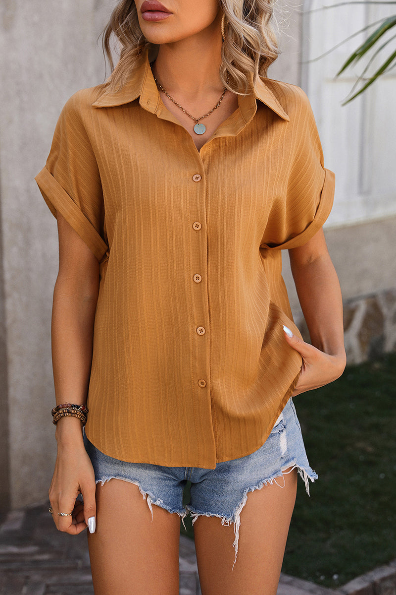 Relaxed Button-Up Shirt