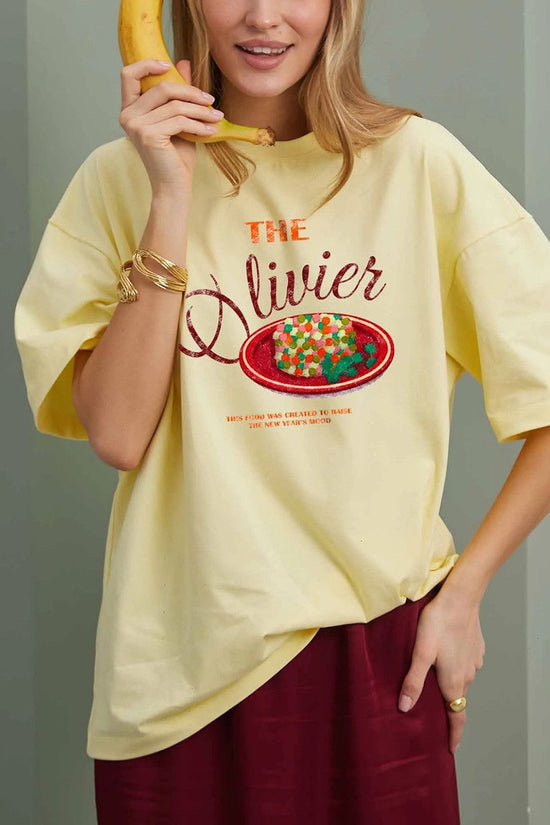 Graphic Print Oversized T-Shirt