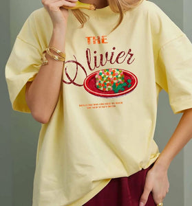 Graphic Print Oversized T-Shirt