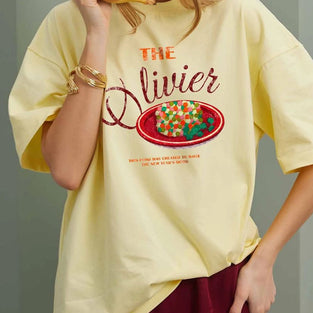 Graphic Print Oversized T-Shirt