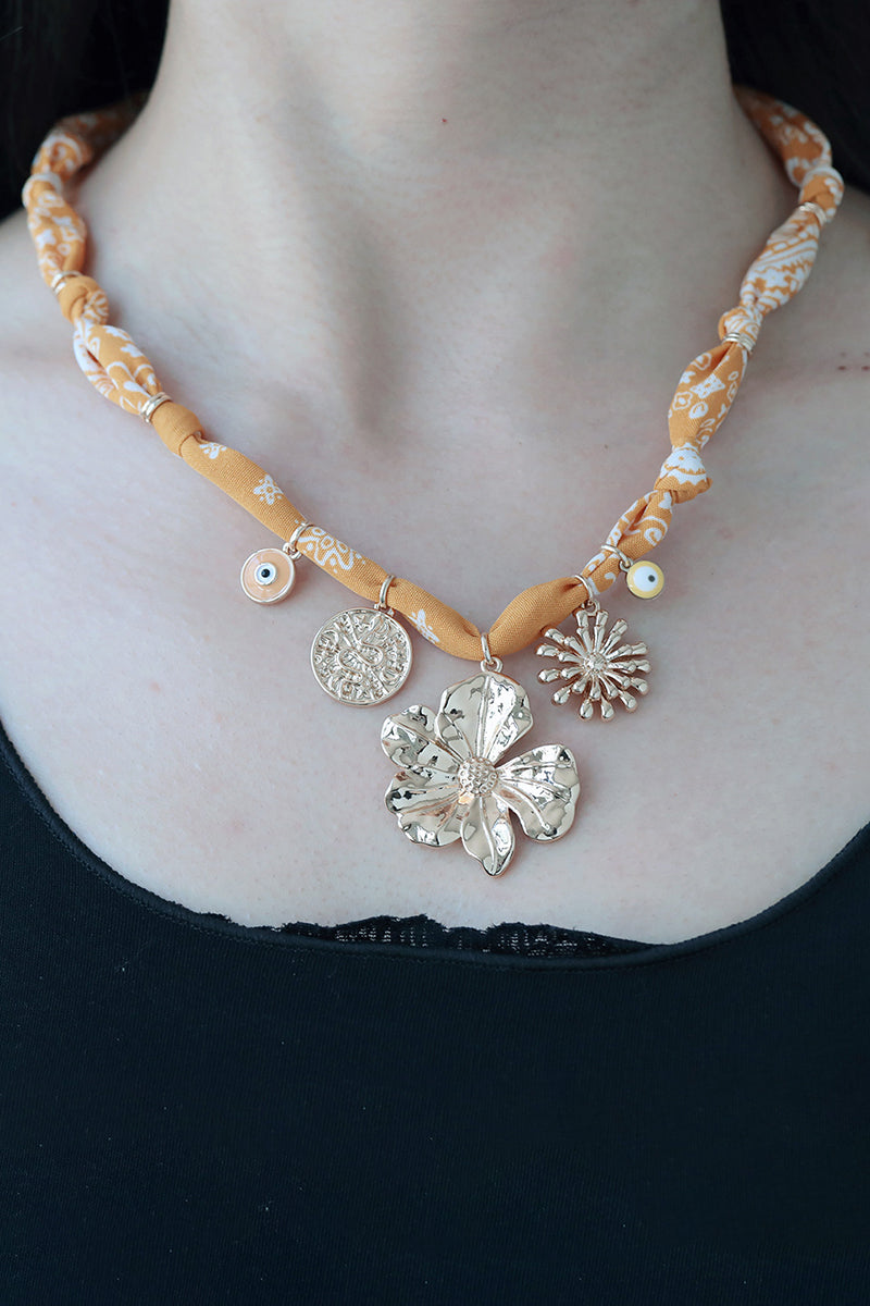 Charming Sea-Themed Charm Necklace