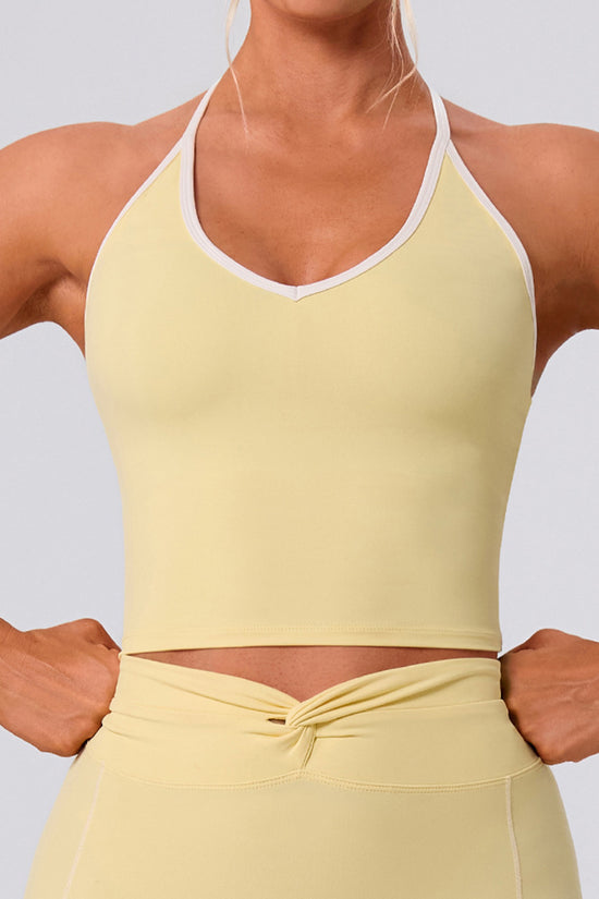 Halter Neck Sports Bra