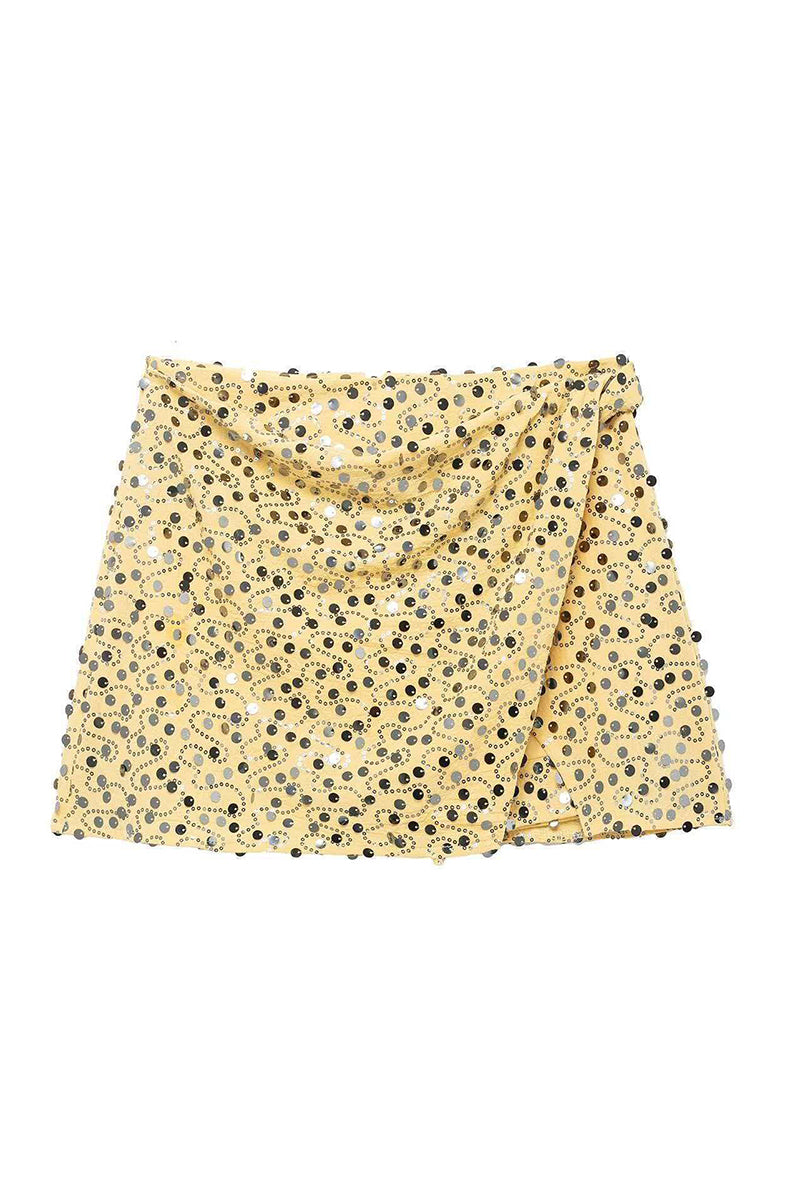Sequin Mini Skirt