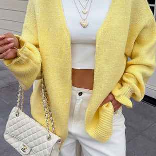 Cozy Open-Front Cardigan