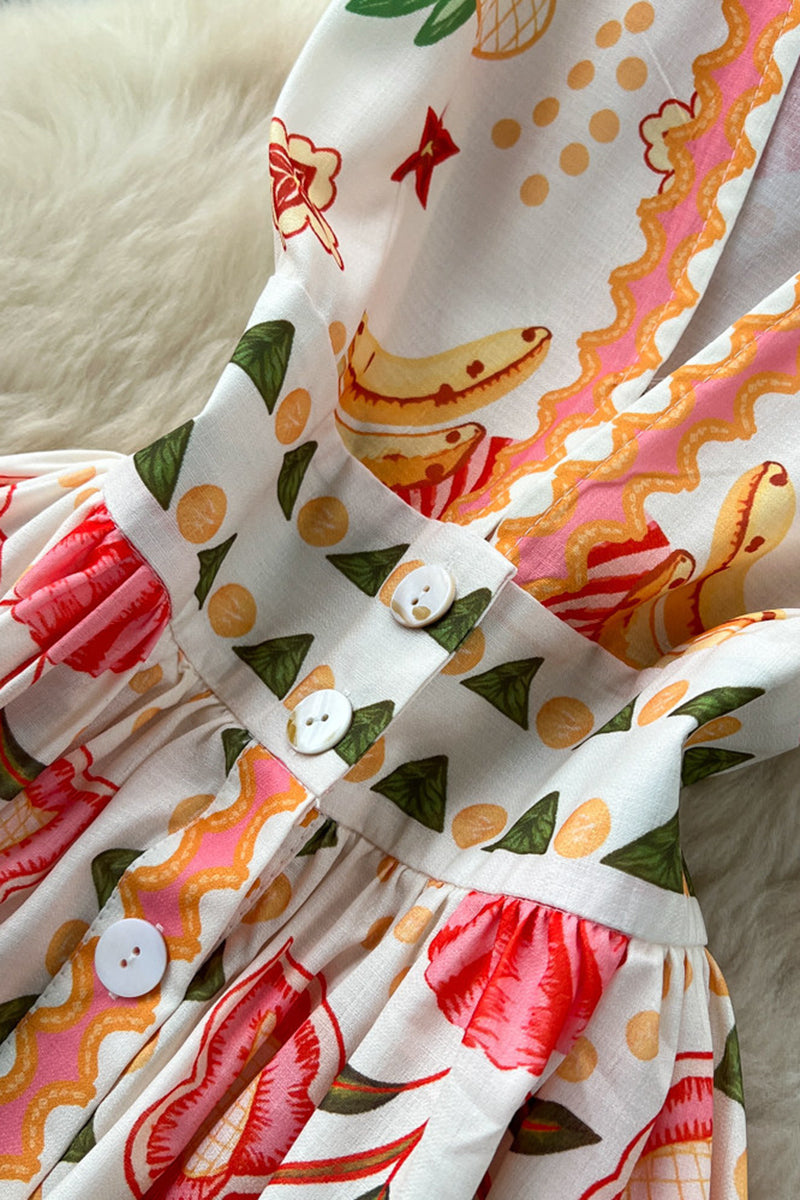 Bohemian Printed Maxi Dress