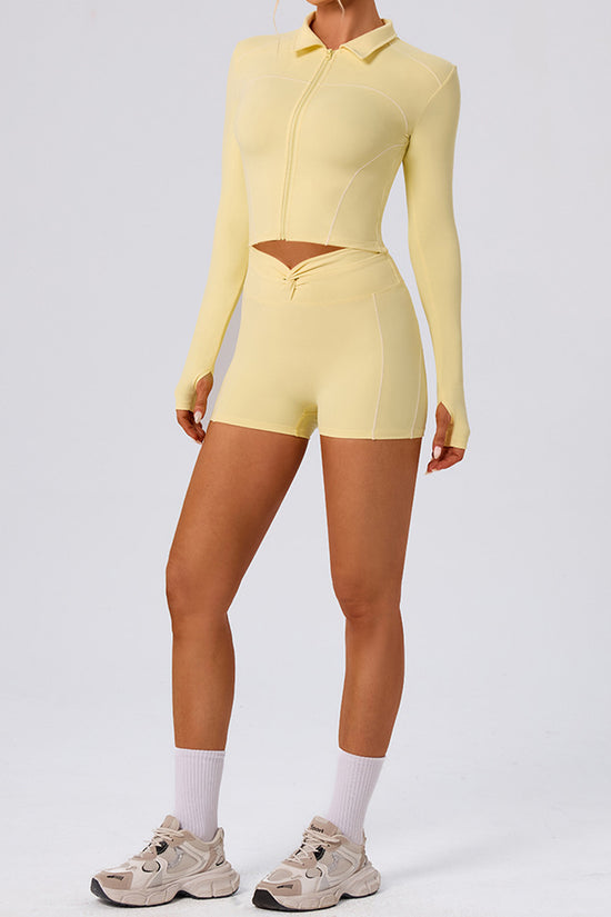 Seamless Performance Zip-Up Jacket