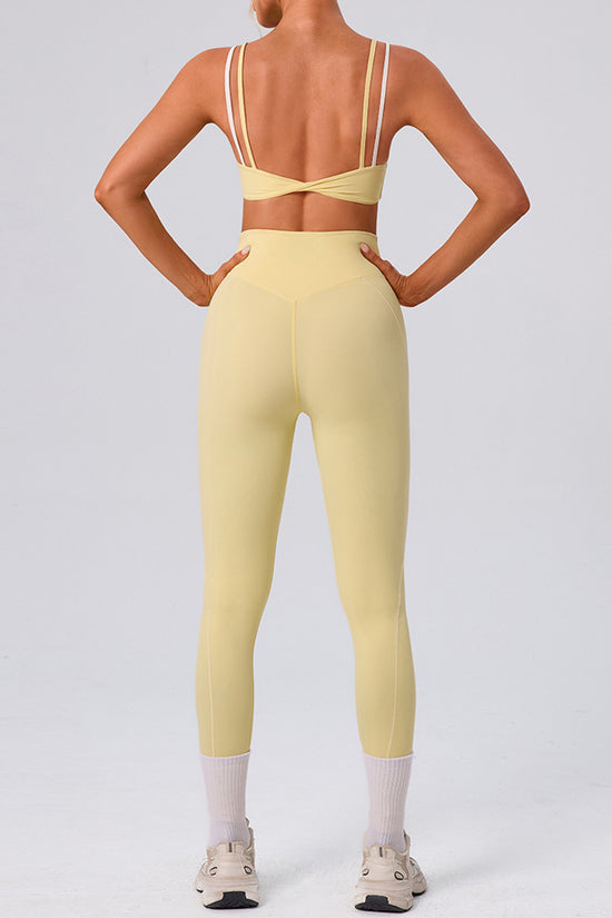 Strap Detail Sports Bra