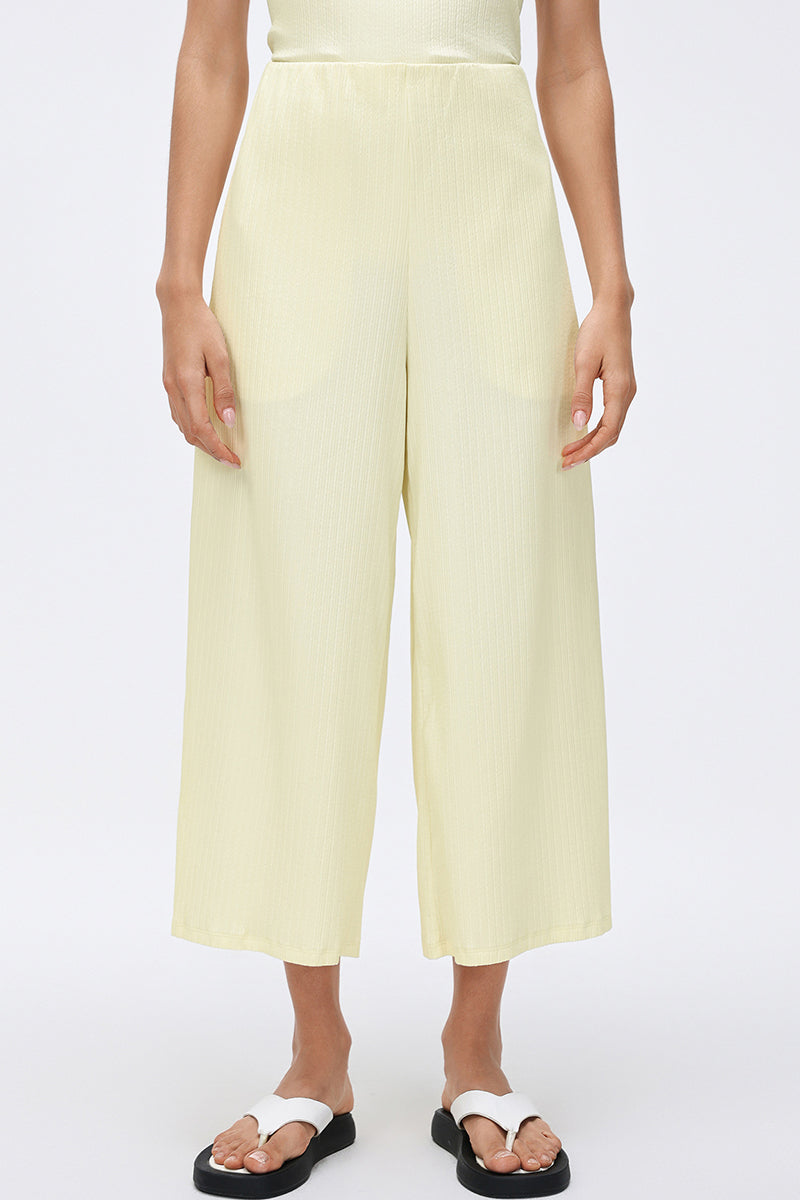 Wide Leg High-Waist Jogger Pants