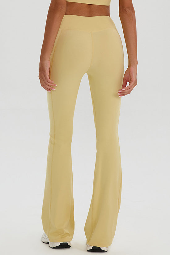 Sleek Crossover Waist Joggers