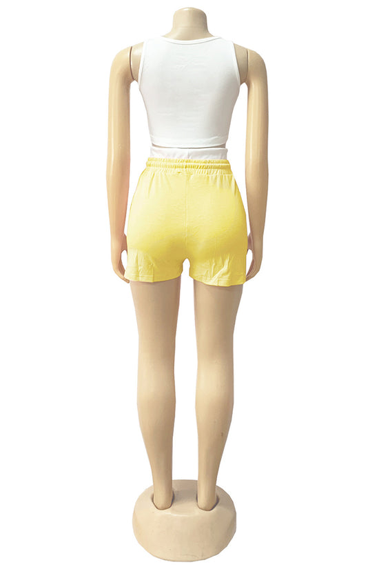 Chic Sleeveless Top and Shorts Set