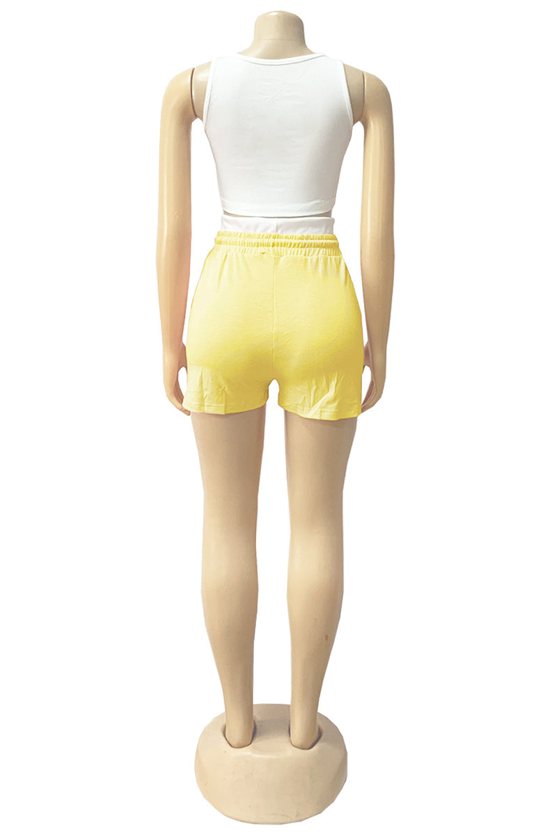 Chic Sleeveless Top and Shorts Set
