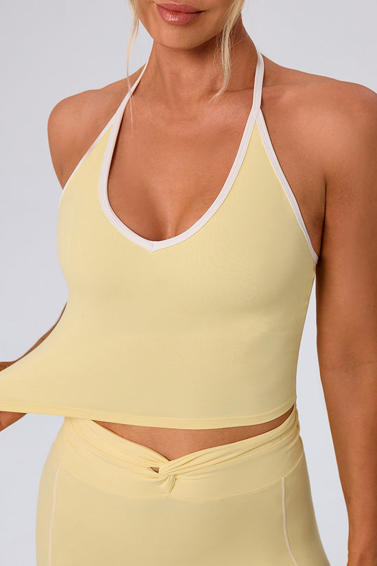 Halter Neck Sports Bra
