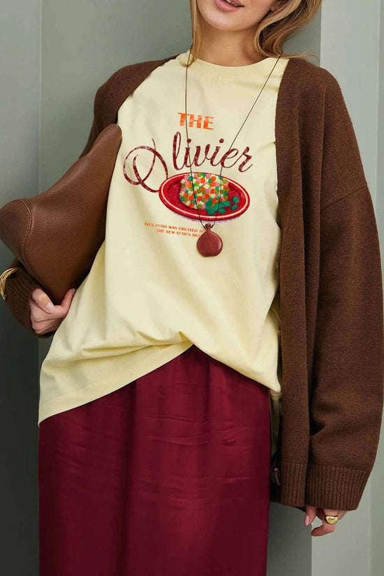 Graphic Print Oversized T-Shirt