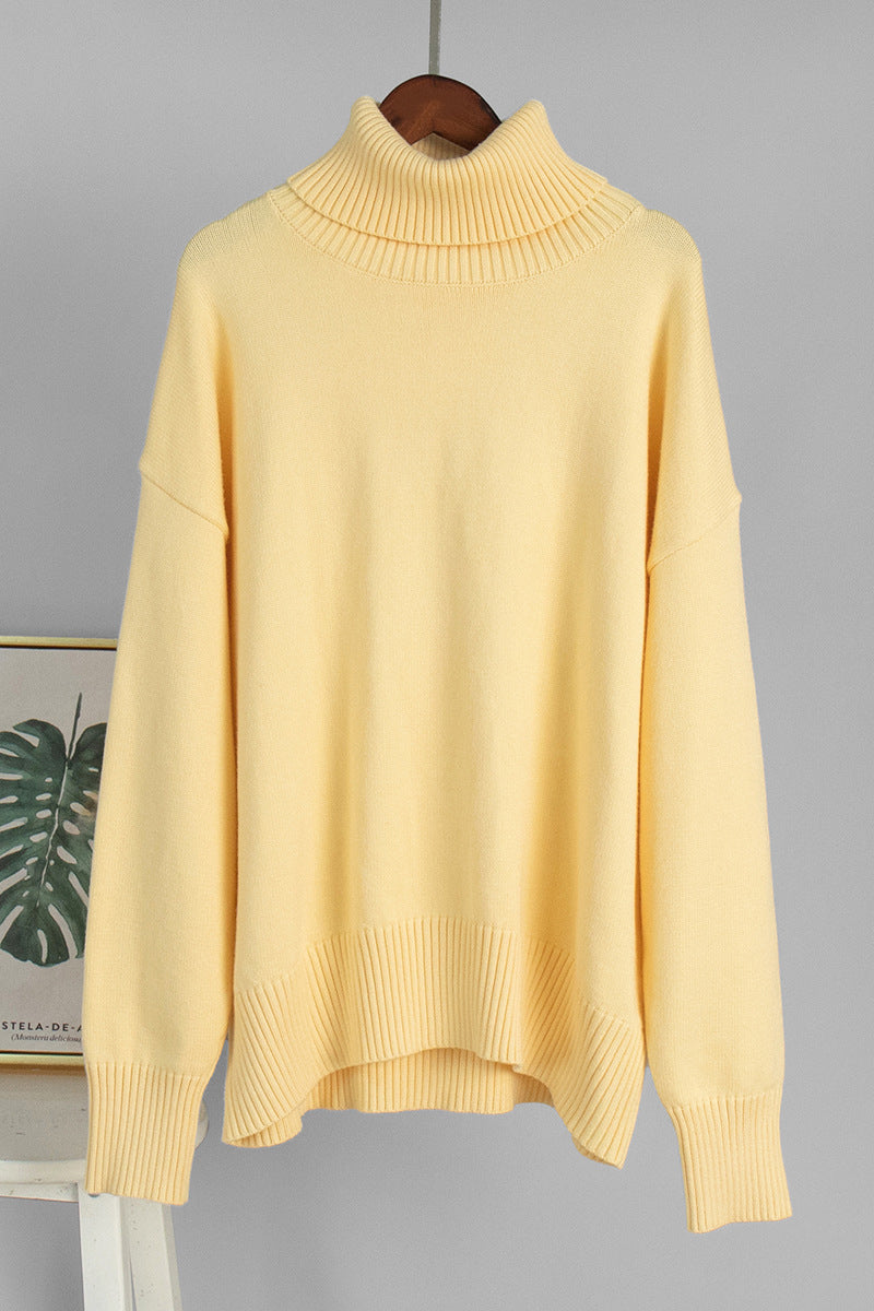 Cozy Turtleneck Relaxed Sweater