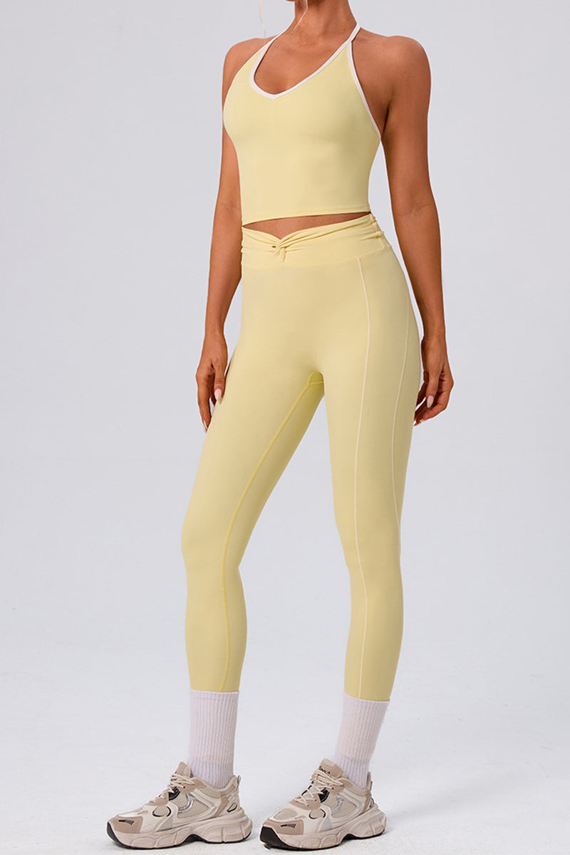 Halter Neck Sports Bra