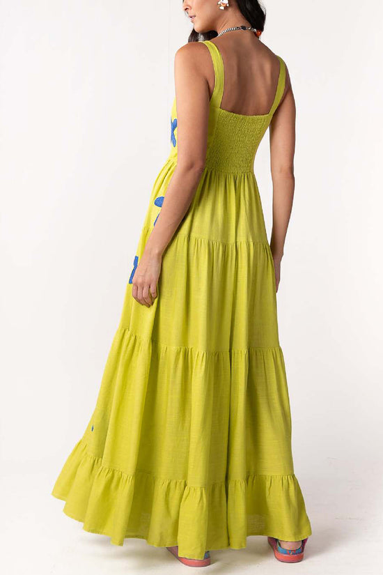 Starfish Print Maxi Dress