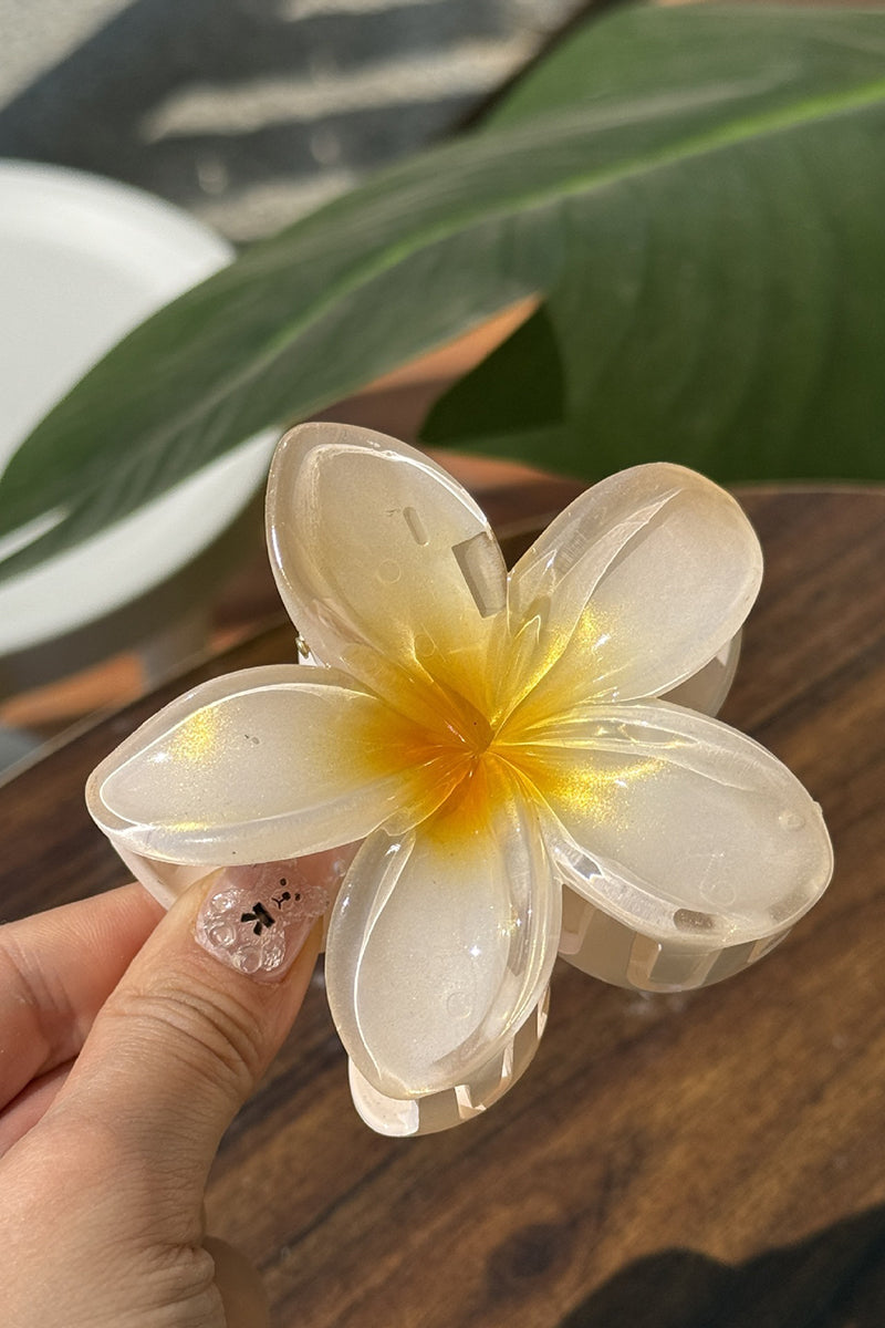 Tropical Floral Hair Claw