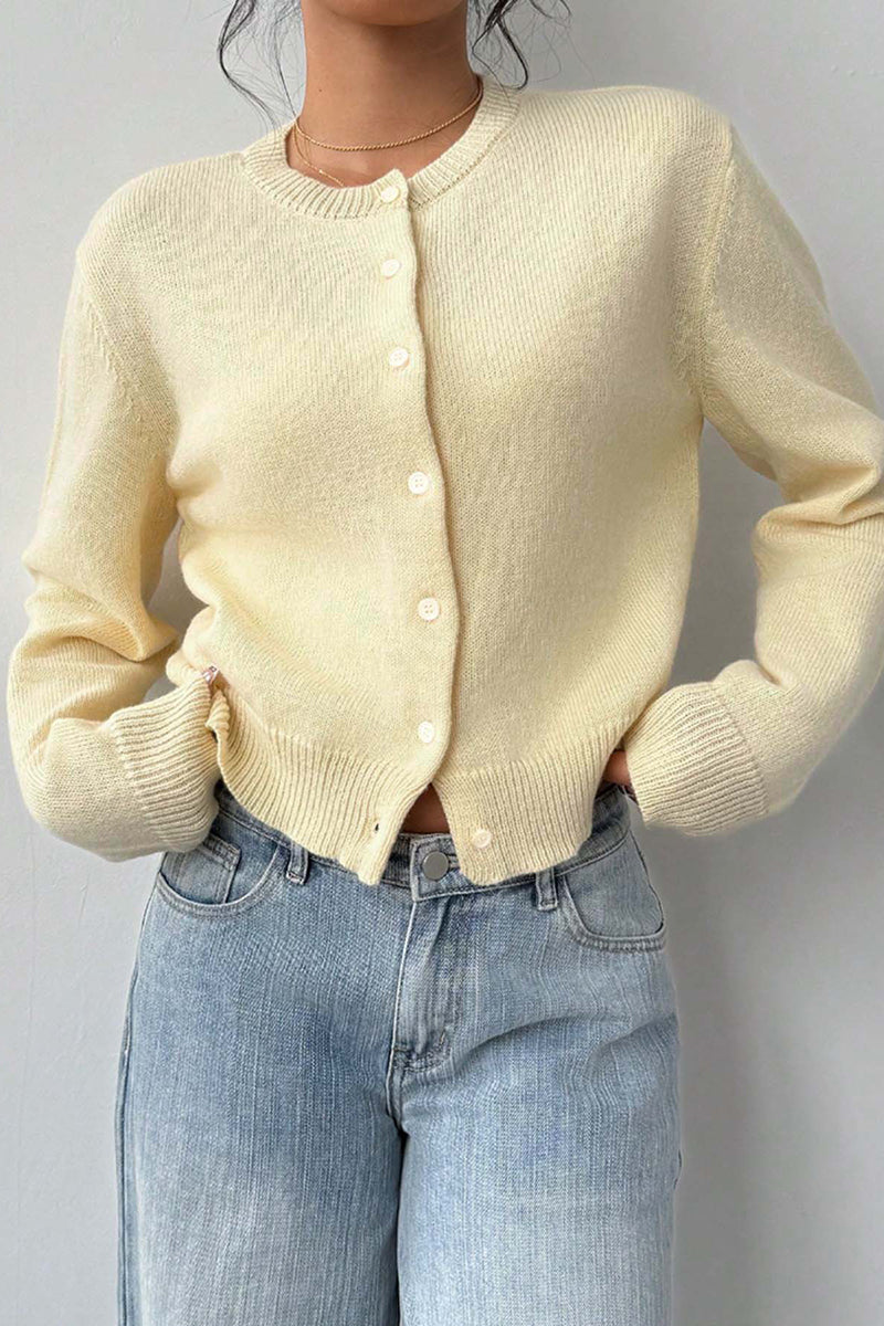 Classic Button-Up Cardigan
