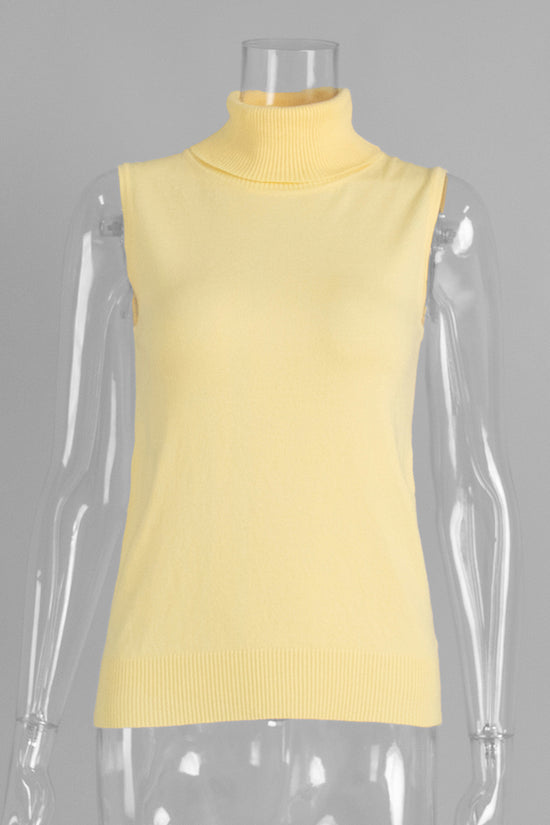 Timeless Turtleneck Sweater Vest