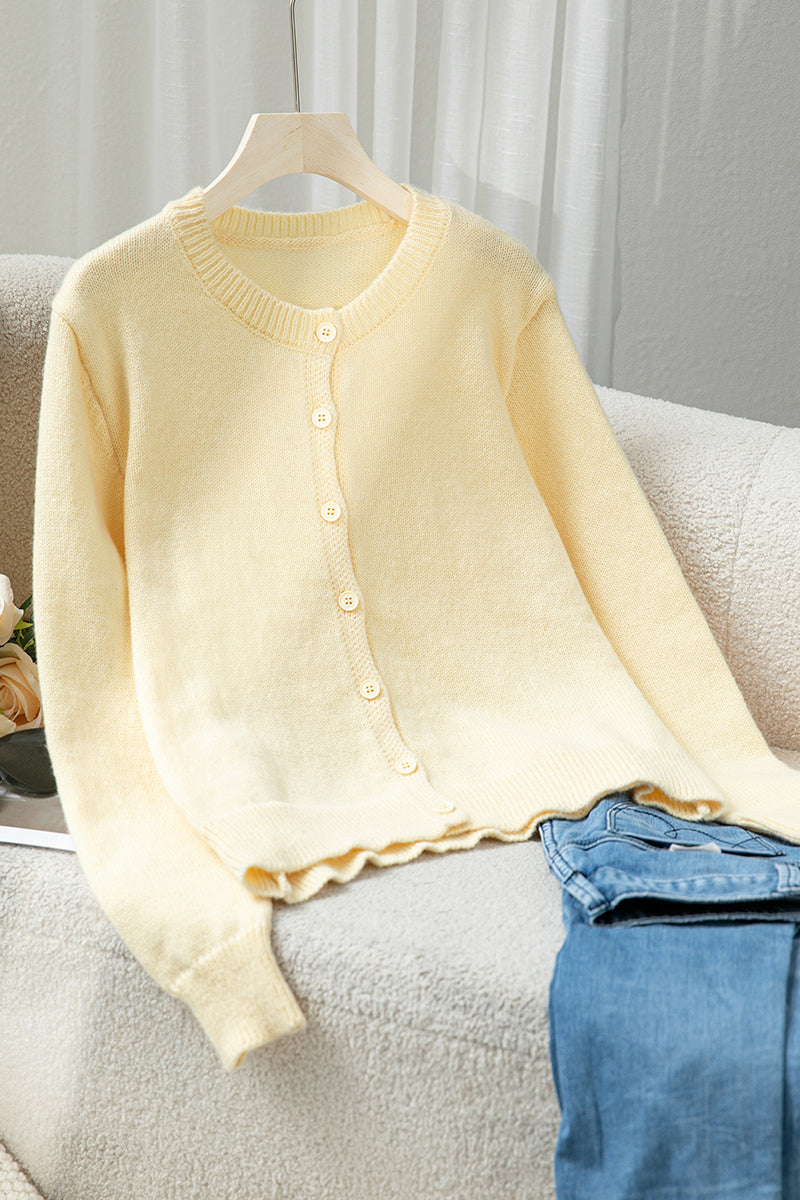 Classic Button-Up Cardigan