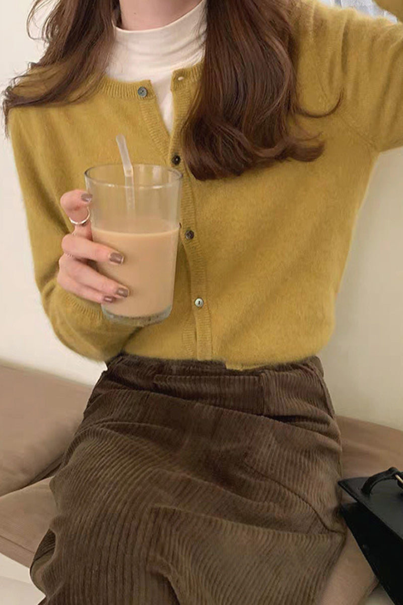 Chic Button-Up Cardigan