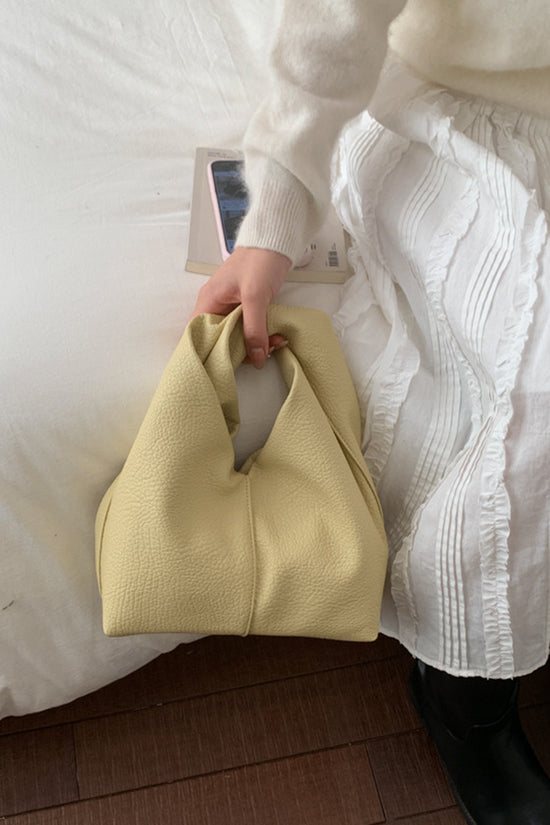 Stylish Knot Handle Tote Bag