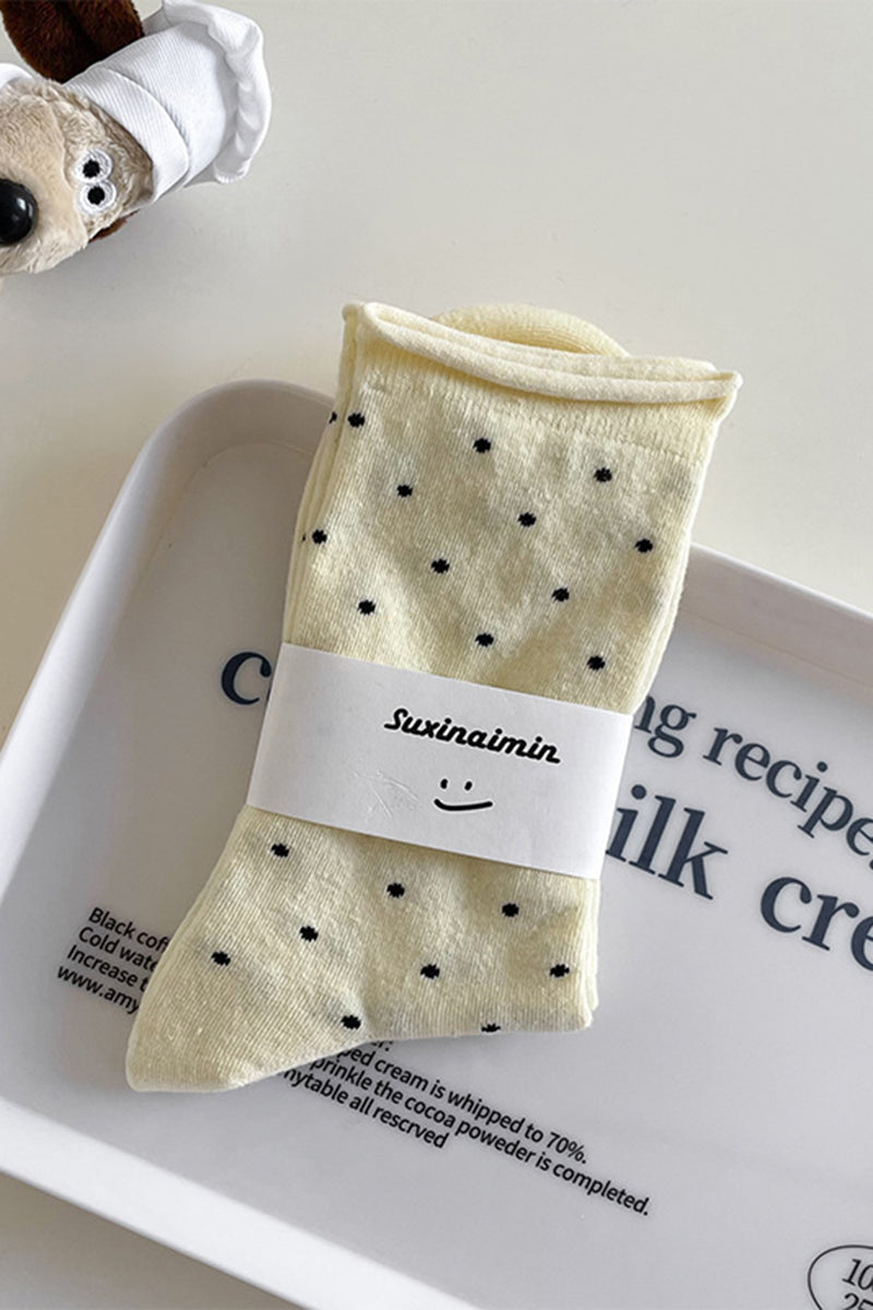 Polka Dot Designer Socks