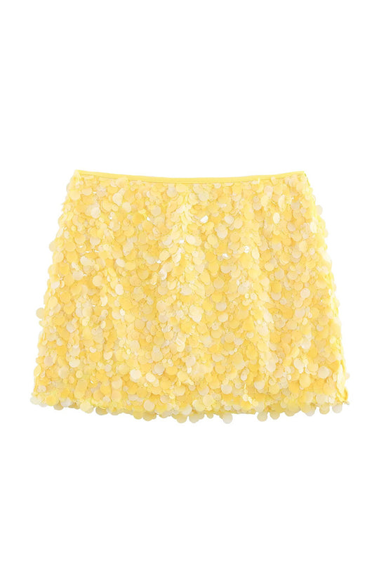 Sequin Glam Mini Skirt