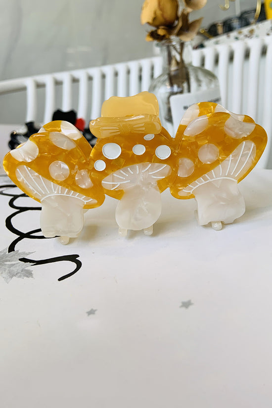 Mushroom Hair Clip