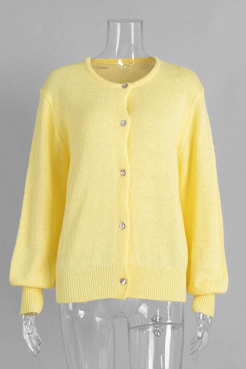 Classic Button-Up Cardigan