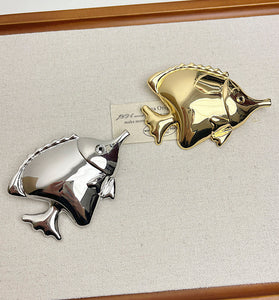 Elegant Fish-Shaped Brooch