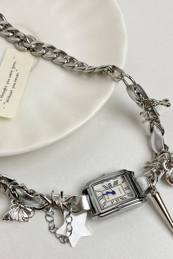Charm Watch Chain Necklace