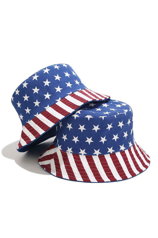 Star Pattern Bucket Hat
