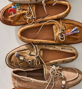 Multi-Stone Pendant Shoe Tie Charm