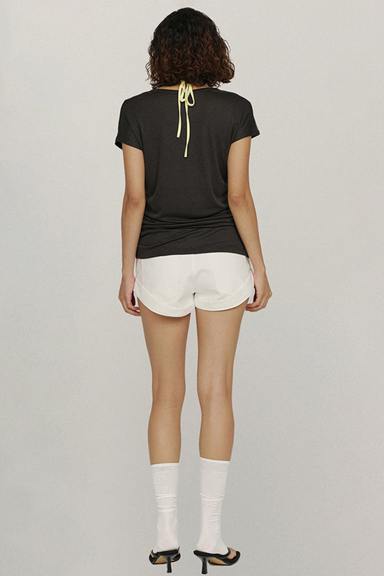 Relaxed Fit V-Neck Tee