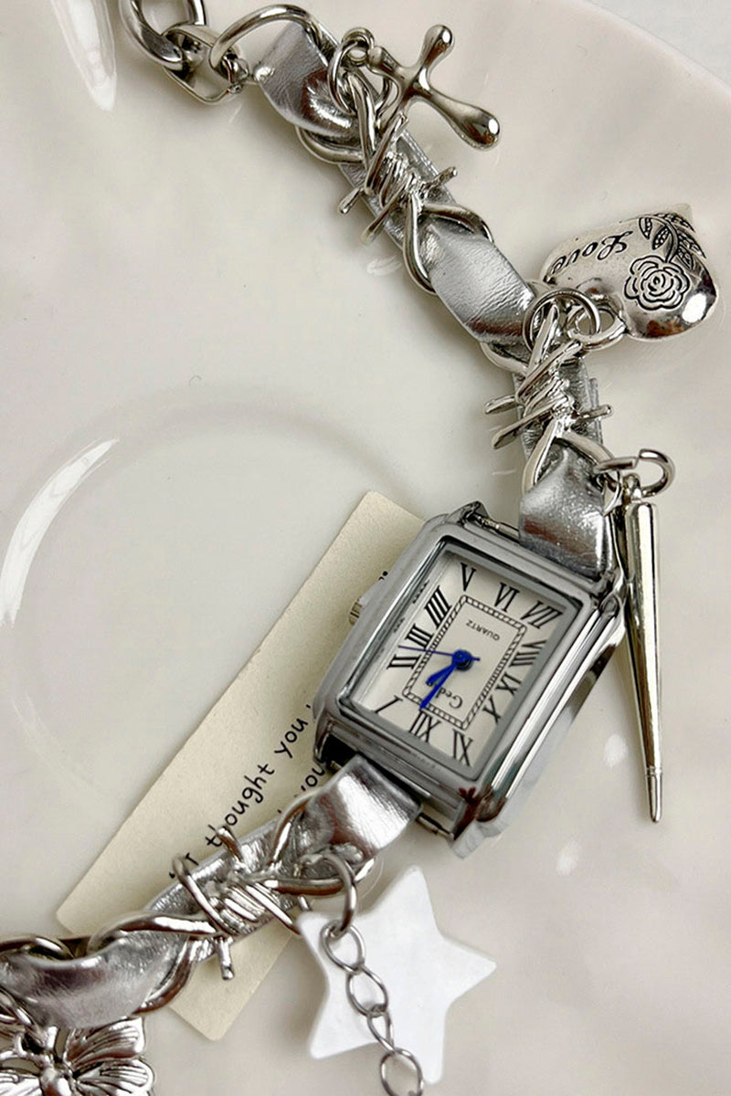 Charm Watch Chain Necklace