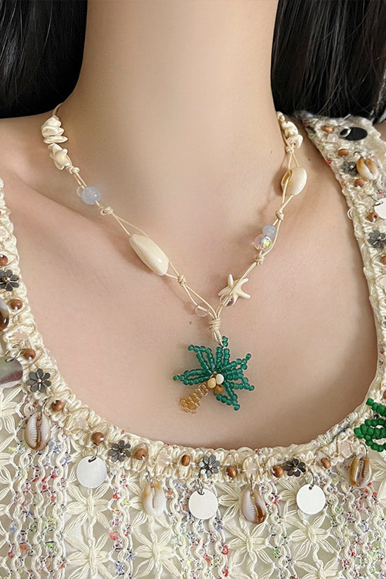 Beaded Charm Necklace