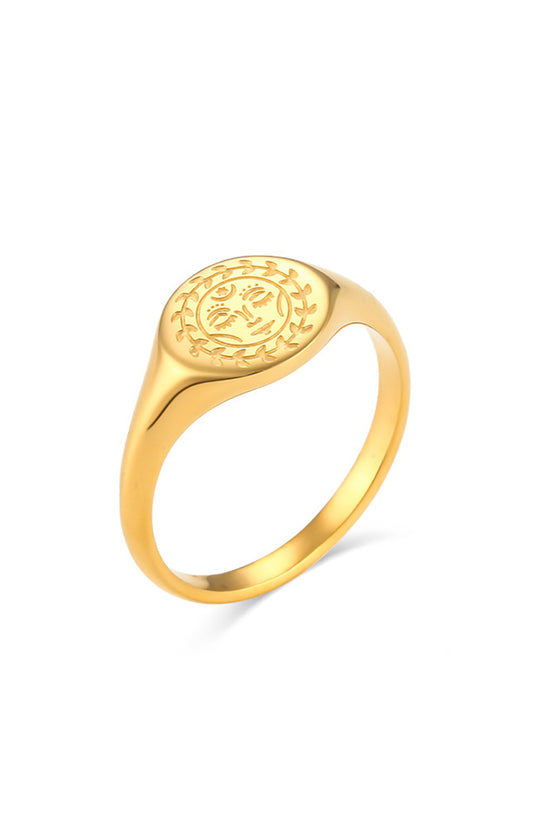 Engraved Signet Ring